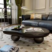 创意式 法轻奢云YLW茶朵茶几现代简约极简小户型不则规几桌设计师