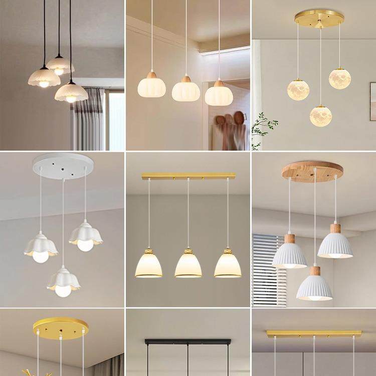 新款餐厅灯吊灯三头现代简约饭厅餐桌网红轻奢创意吧台美式主灯具,3C数码配件,USB灯,淘宝优惠券,粉丝福利购,淘宝优惠卷