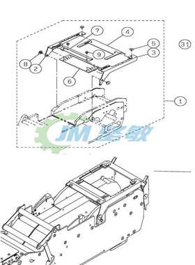 适用贴片机飞达配件 CM402CM602 NPM飞达88MM压料盖 N210005325AB