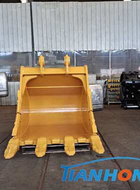 挖掘机铲斗厂家 卡特彼勒cat336挖掘机 2.0方斗容岩石型铲斗