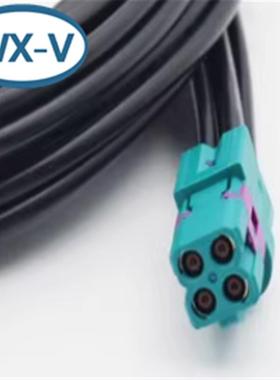 2298721-1线束泰科原厂Mini迷你Fakra4合1母头2298721-9转Fakra