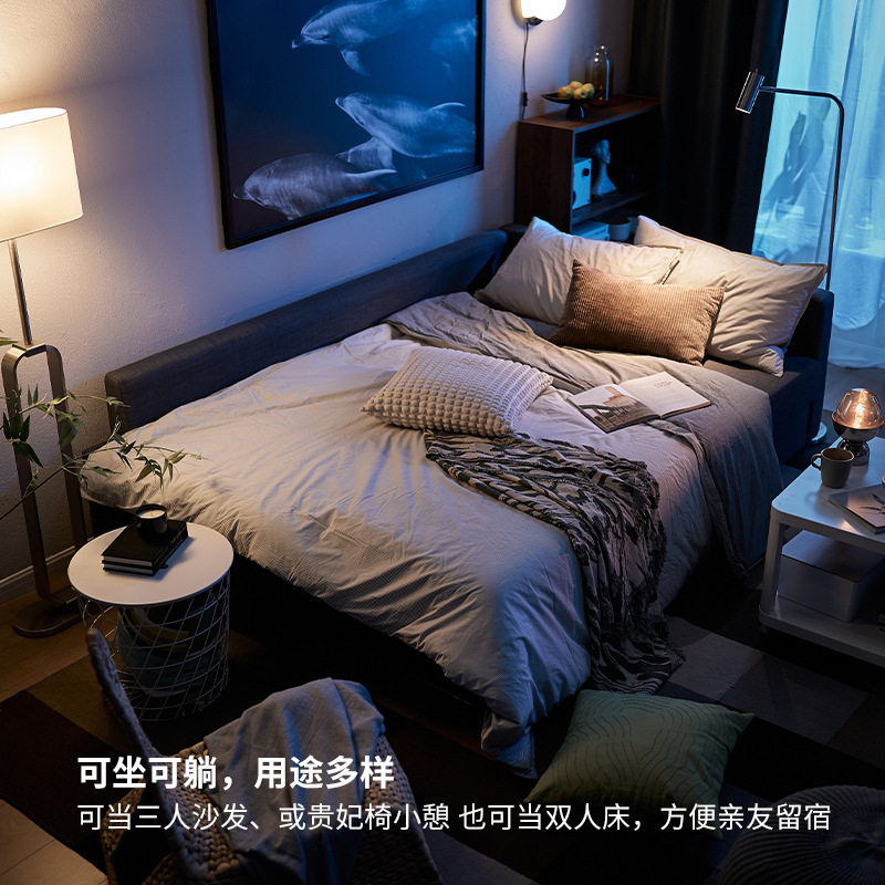 转角沙发床带储物坐卧两用客厅简约多功能折叠床