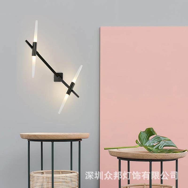 复古壁灯后现代创意个性壁灯简约过道床头led室内灯具