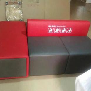 工商银行农业银行大厅排号区等候区双面组合卡座沙发公共场所沙发