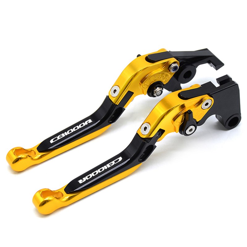 摩托车可伸缩调节拉杆刹车离合牛角拉杆离合手柄拉杆适用CB1000R