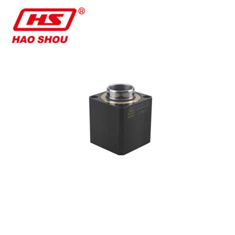 台湾好手油压缸系列 HTB薄型油压缸 转角缸 缸配管式旋转下压油缸