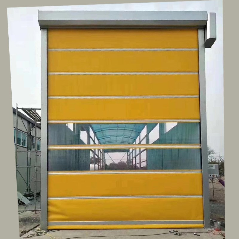 不锈钢pvc快速卷帘门 工业车间感应门无尘车间保温电动pvc快速门