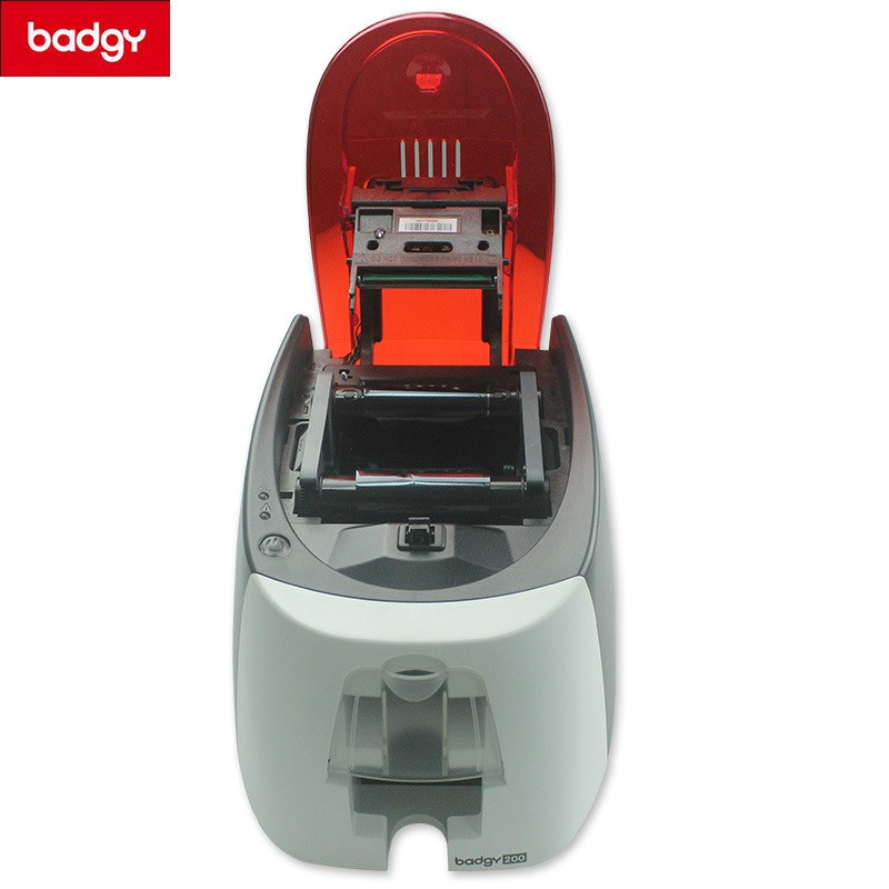 EVOLIS爱立识BADGY佰吉100/200塑料卡片打印机PVC人像证卡打印机