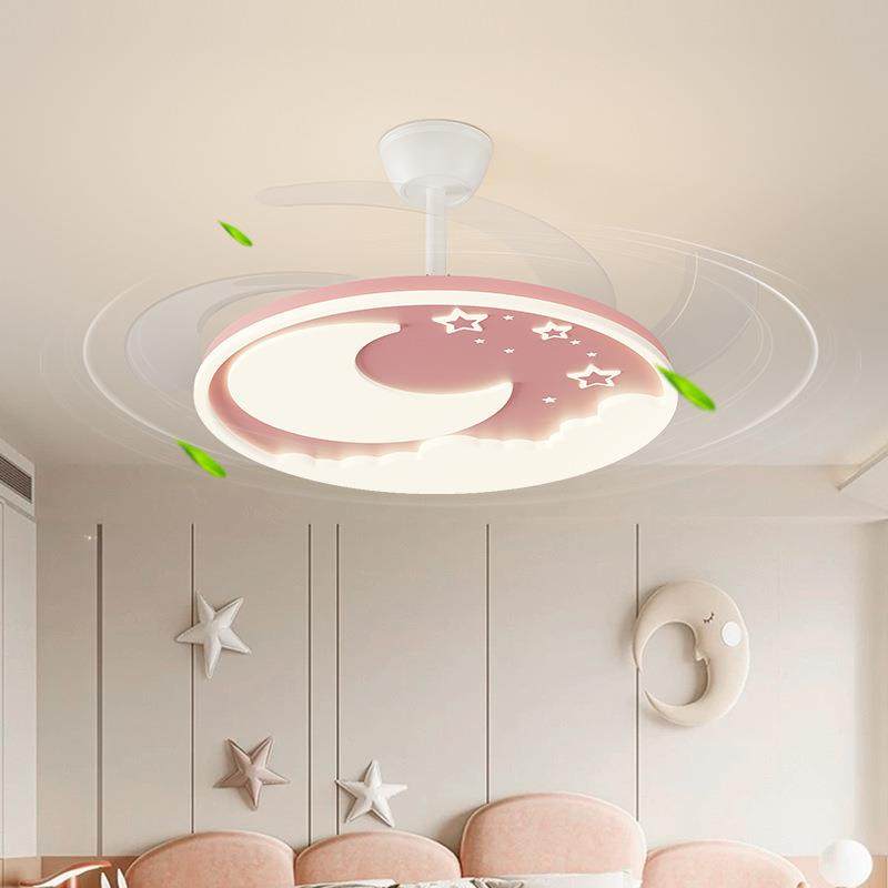 全光谱护能眼形智儿童风扇灯5新款现代简2约无品牌/可爱隐卧室灯,家装灯饰光源,风扇灯,淘宝优惠券,粉丝福利购,淘宝优惠卷