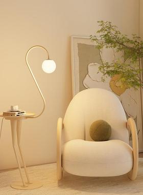 法式南洋复风发落地灯38239客厅沙天鹅中古装饰氛立围美古式阅读