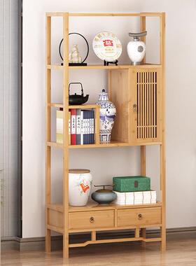 书柜架落地儿童书实简易MVO置物架卧室客厅储物木纳办公室收柜子