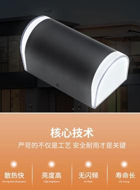 户外壁灯水防eld庭院灯墅别花园墙壁走廊门口灯HL1016B阳台户外防