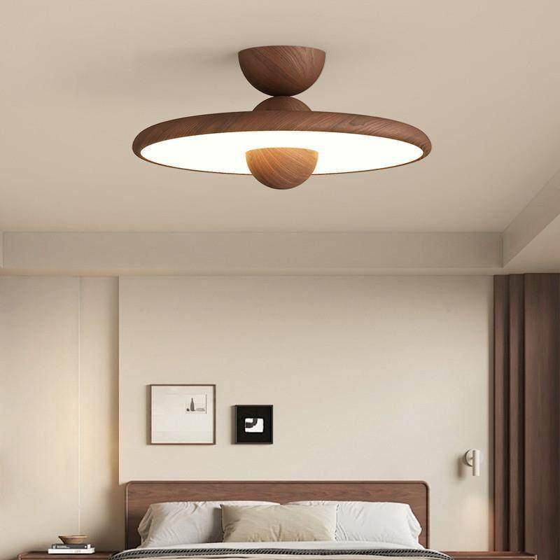 卧室灯古中胡风主卧吸顶灯简复约美式古桃色飞碟房969间超亮护眼,家装灯饰光源,客厅吸顶灯,淘宝优惠券,粉丝福利购,淘宝优惠卷