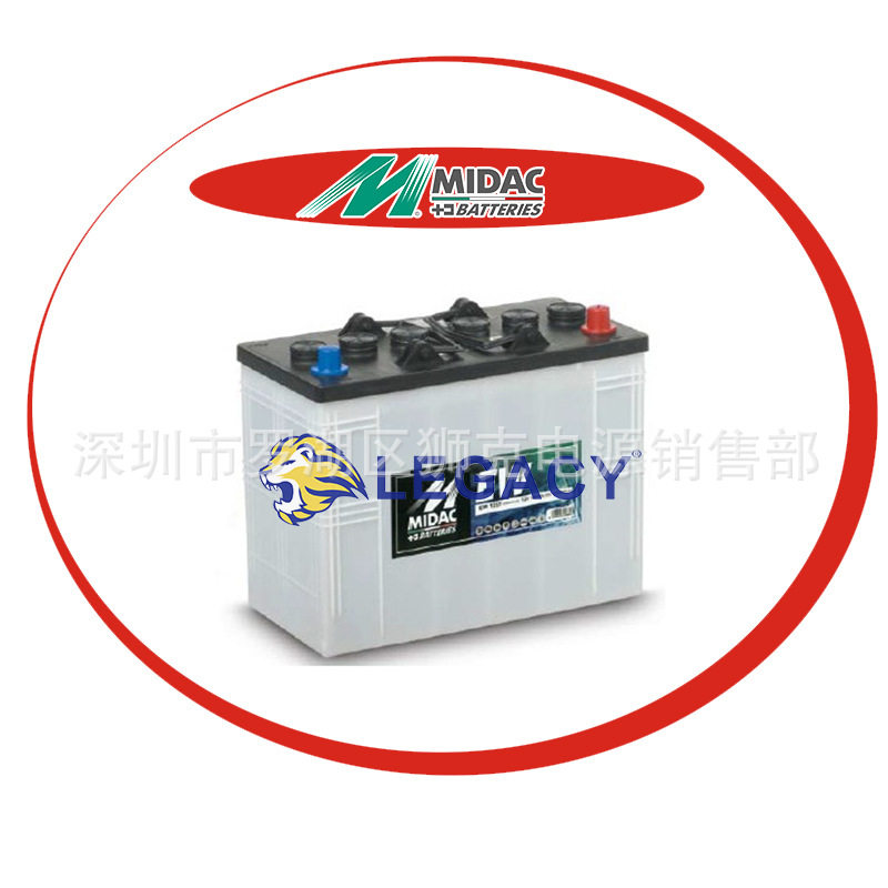 意大利Midac蓄电池12MFB105T 12V130AH运菜车、登高车、采摘车