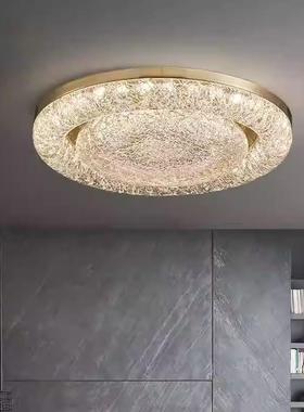 全铜树脂高档奢客厅灯轻顶灯简约大现代高端大气吸厅新25149款圆