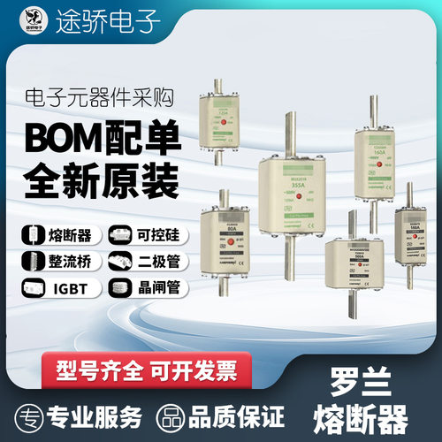 美尔森罗兰熔断器 NH1AM50V100 D232510 NH1AM50V125 E232511
