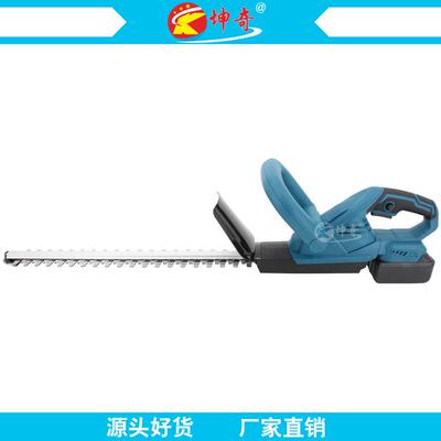茶锂电无线绿化树修剪篱叶笆园锯林修枝电动家PHE用绿篱机