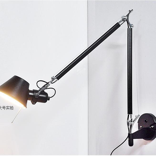 帽壁书灯护眼桌台灯RLZ学生led长工臂折叠灯宜草学习灯家用电脑作