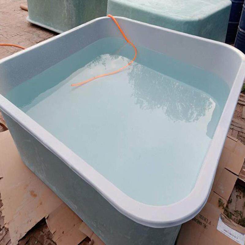 户外鱼池OOX大型玻养璃钢循环水系统储池殖玻璃钢水槽玻水纤