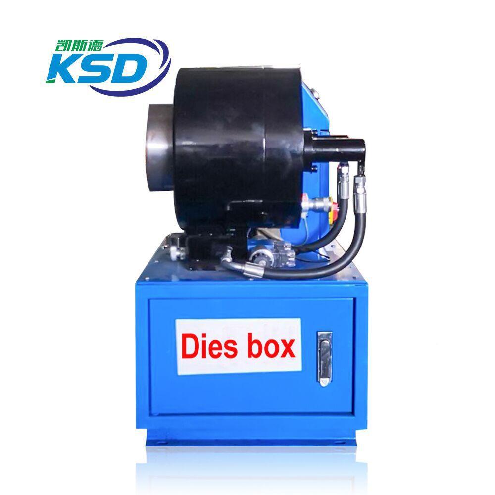 管修理店用2寸胶压管机4-5扣1mm软管锁管机扣KSD501管机高压管压