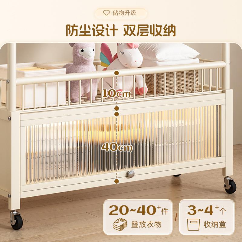 挂衣架落地卧室家用客收柜衣架2025新款移帽动厅阳台纳猫头双杆晒