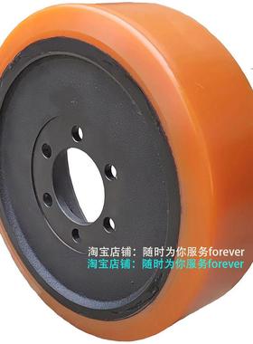 杭州电动叉车1动CQD14H.吨后轮4主动轮CQD14H驱行驶轮轮子聚氨酯