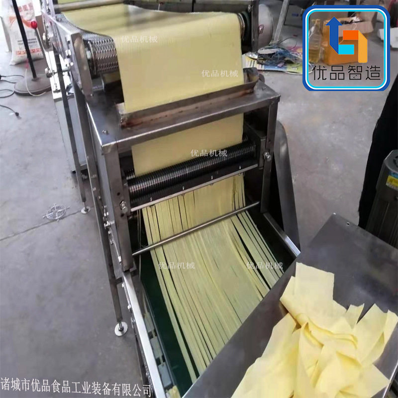 大型全自动烙饼饼丝机流水线