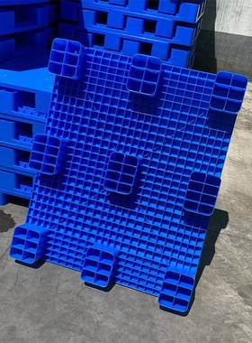 6塑1料六脚平面托盘800AQJ*600*面30平塑胶栈板卡板防潮板800平板