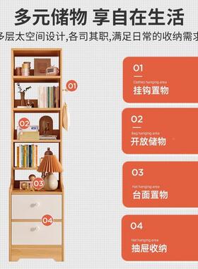 沙发柜P72CG63客厅2025新款落地收纳储物柜靠墙角落架高边柜夹窄