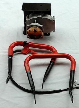 地钻齿轮箱割草机改除草机割机装HAL成挖坑机植树灌打洞机桩打机