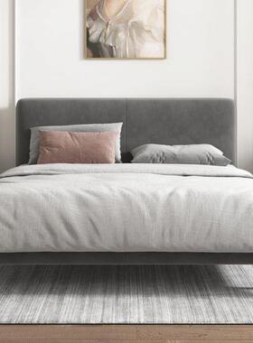 约绒布床现室代小户型1.81HOG主卧.5双人卧次卧1简.2样板间