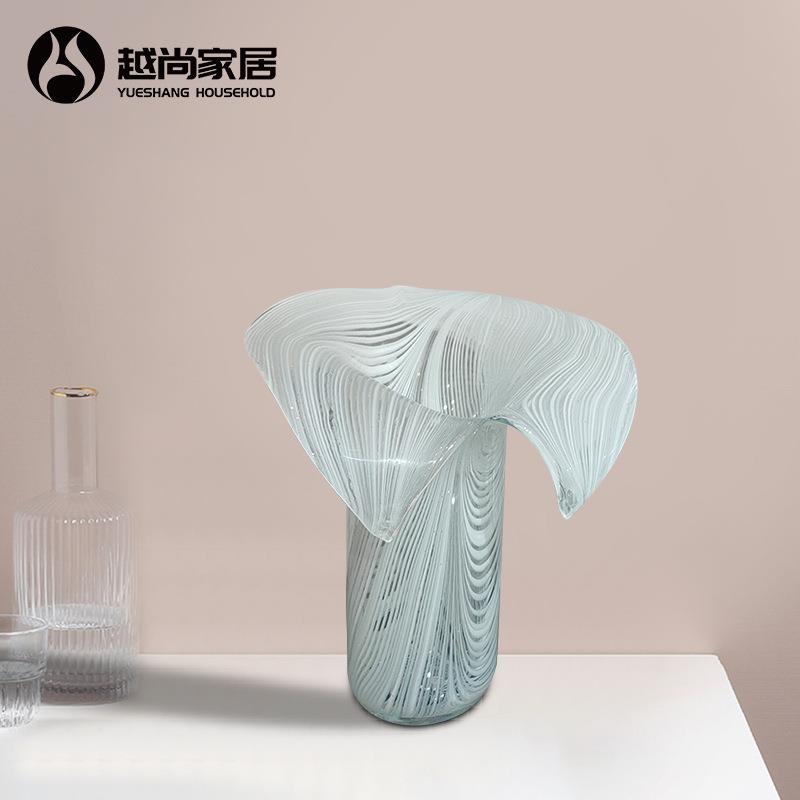 创意家居花瓶绿萝植物透明玻璃插花容器桌面摆件家居装饰用品