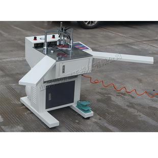 木质相框画框钉角机 数控木线条打钉机 台式泡线条自动钉框设备