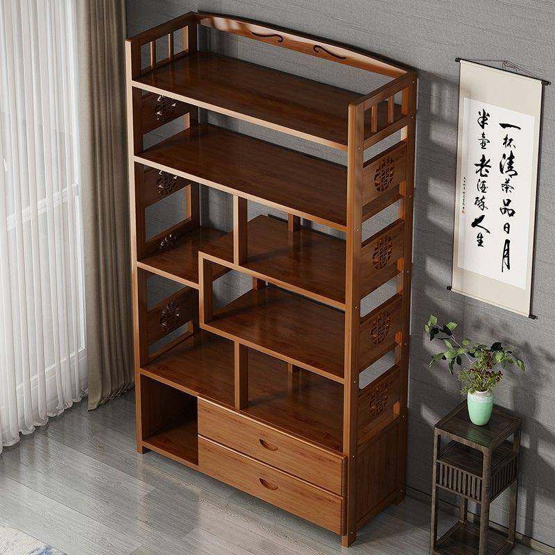 书架置物架靠墙落地家用书柜多层客厅实木省空间办公室隔断收纳架,收纳整理,烫衣板及配件,淘宝优惠券,粉丝福利购,淘宝优惠卷
