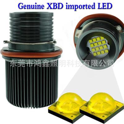 适用宝马E39天使眼大灯E3980WCREE-XBD灯珠LED天使眼日行灯