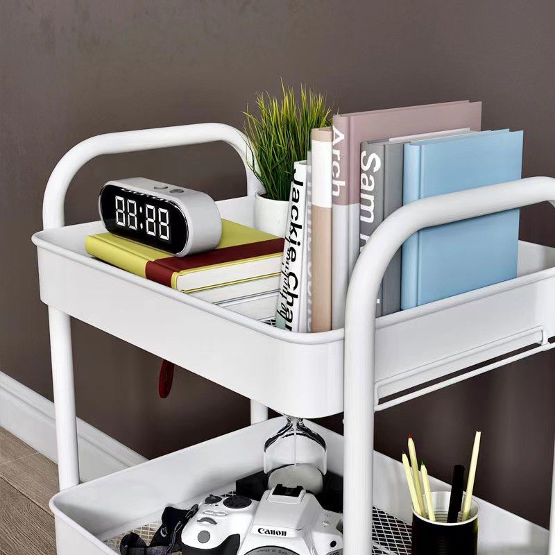 小推车置物架厨房落地多层家用卫生间可移动储物收纳架