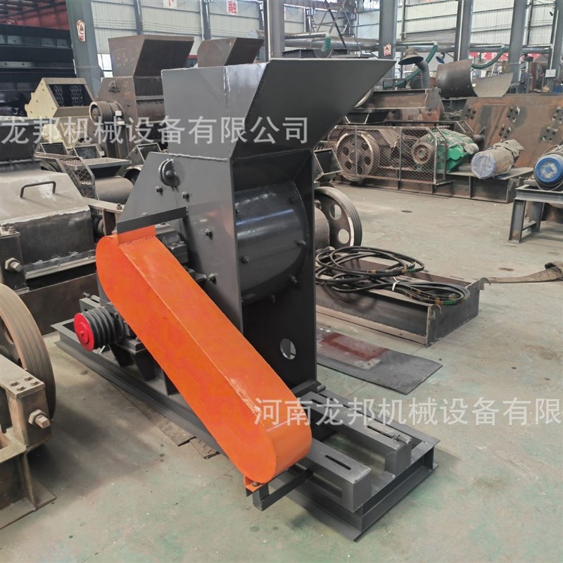 煤矸石超细粉碎机 小型移动双转子锤式破碎机 双击式锤破制沙机