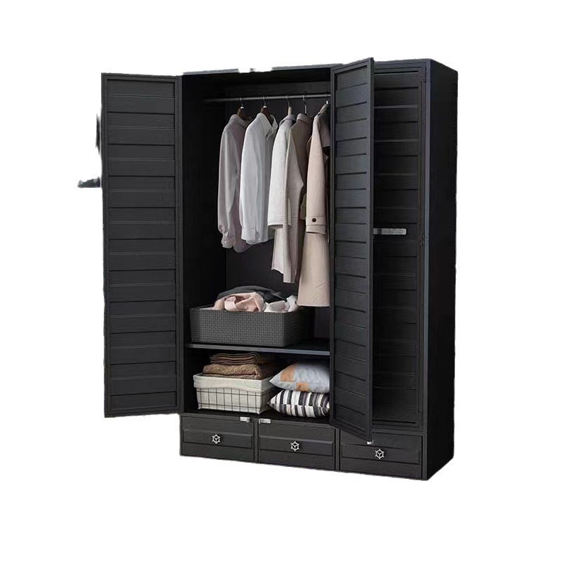 工业风铁艺集装箱卧室更衣柜储物柜创意落地斗柜健身房衣帽柜柜子