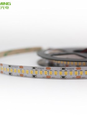 供应线形灯用2835软灯带每米240灯24V电压22W功率RA80灯条10mm宽L