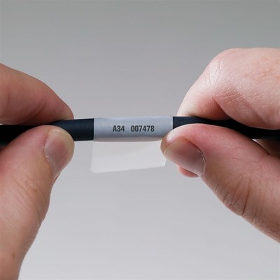 THT-115-427-5 贝迪BRADY白色/半透明自覆膜线缆冻存管标签