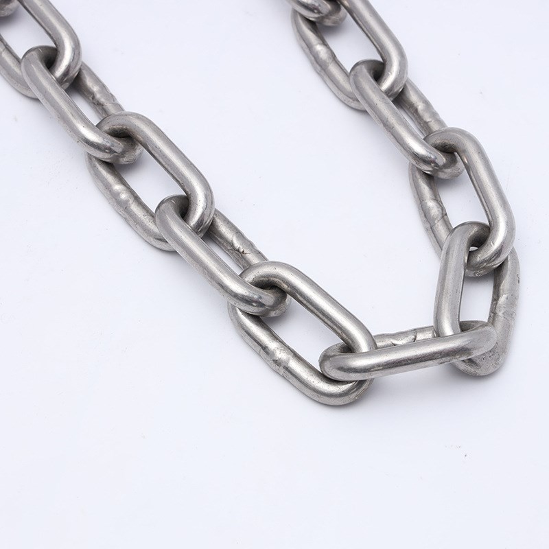 供应工业起重耐磨损304不锈钢链条高温使用防锈圆环传动链条