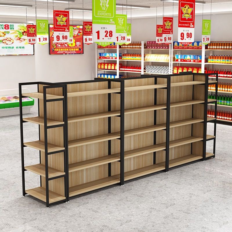 中岛柜手机配件挂钩货架展示架双面中岛超市金属便利店多层展示台