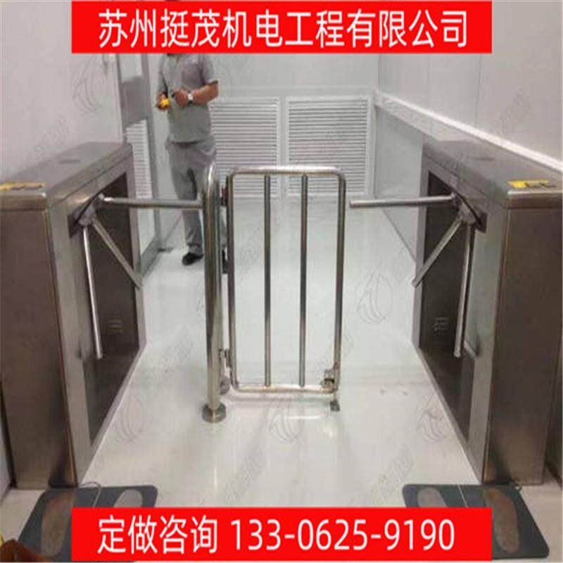 挺茂工厂直销小区大型超市商场卖场红外感应护栏三辊摆智能闸机