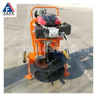 山区植树造林用刨坑机率大马力草莓大棚立柱埋桩挖坑机