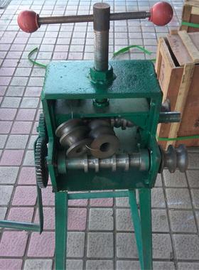 手摇多功能弯管机薄壁管折弧机SWG-38手动方管圆管弯管机