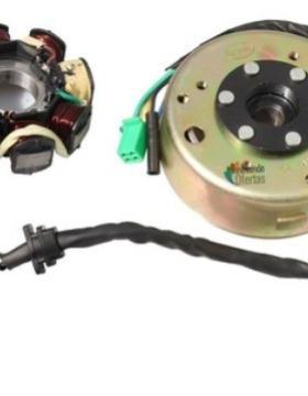 墨西哥美客多热销：CS125DS125DS150磁电机线圈+转子总成