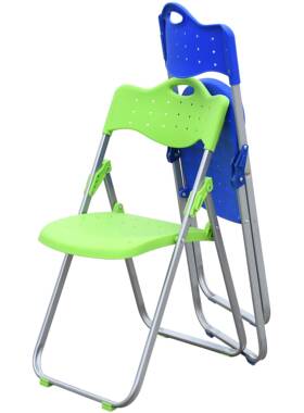 ZD09折叠椅折叠培训椅户外折叠凳红色展会折叠椅白色折叠椅彩色