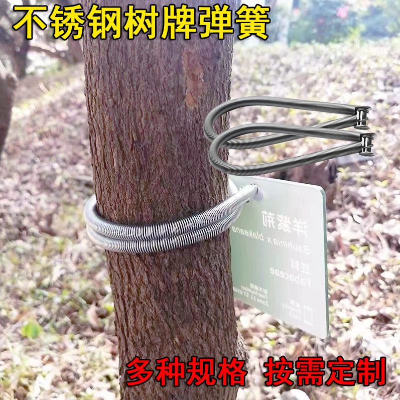 弹簧不锈钢树牌弹簧电子门锁密身拉簧304护线软管弹簧高弹力