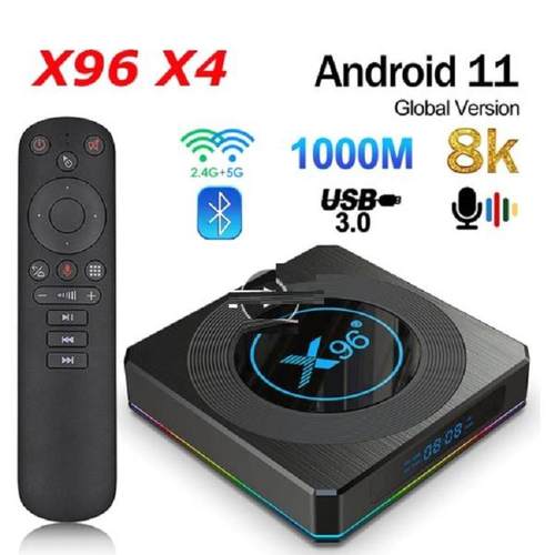 X96X4S905X4安卓114G64G128G8k双频