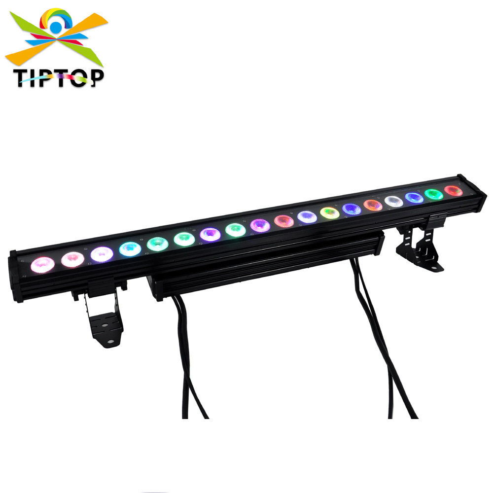 户外防水18颗LED点控防水洗墙灯DMX512控制颜色可选墙面公园染色